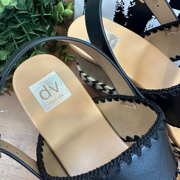 DV by Dolce Vita Women's Esmaya Wedge Sandals Size 7.5 - Picture 4 of 7